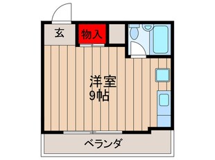 ロータリーマンション中町の物件間取画像